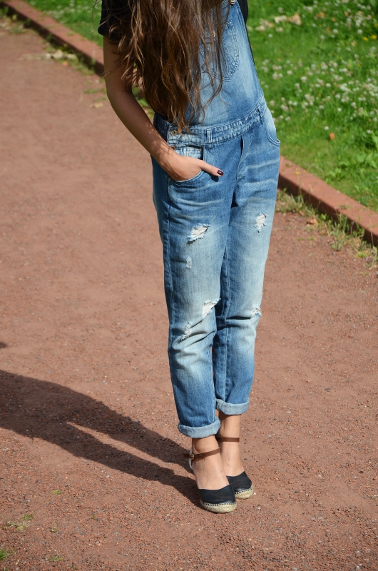 Outfit Jeans Latzhose 2