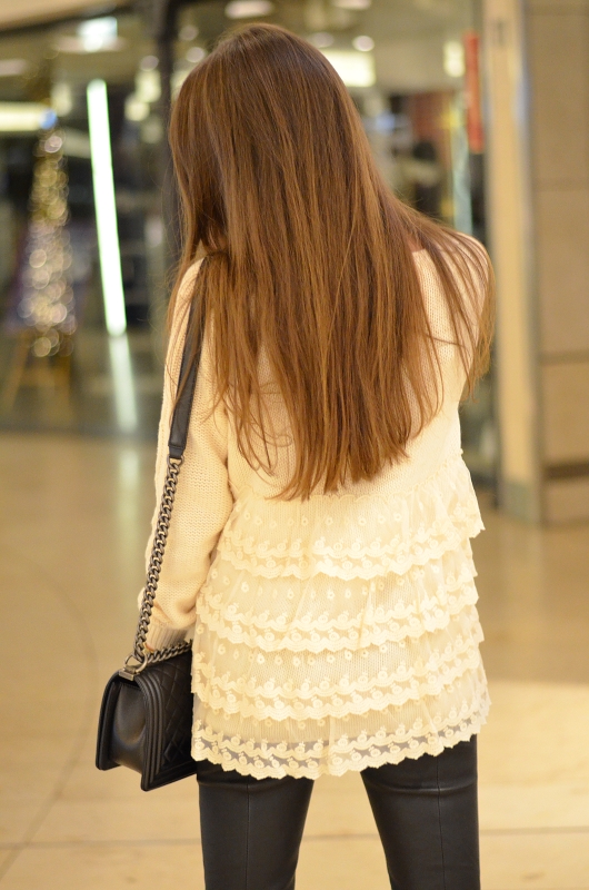 fornarina pullover outfit blog