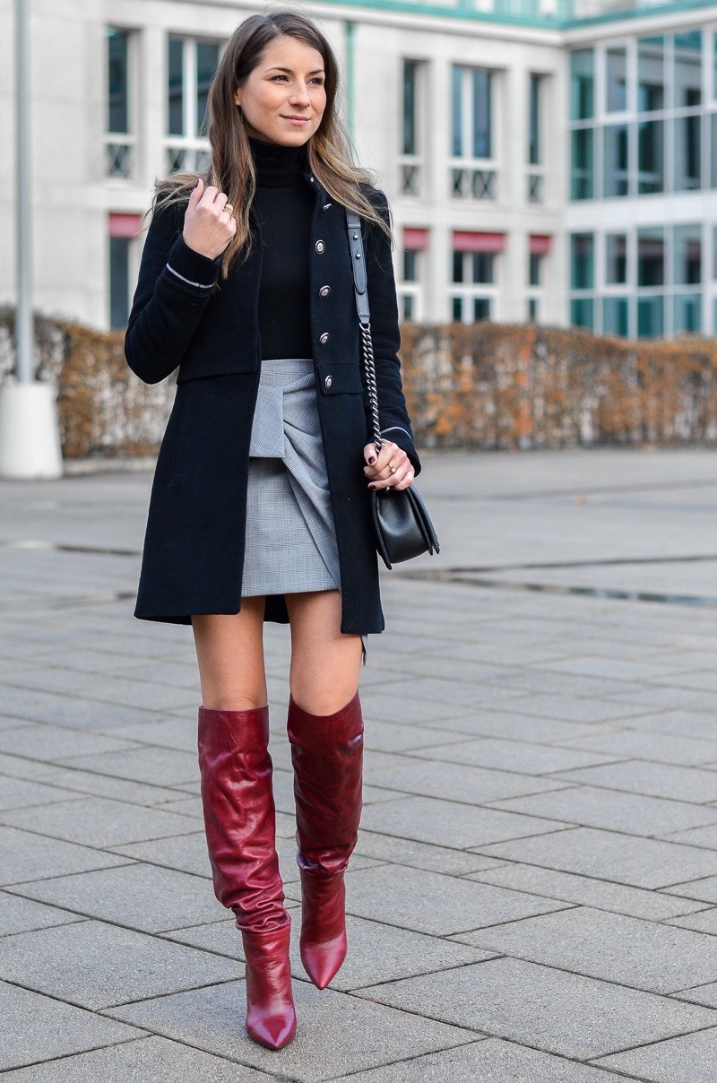 Zara All Everything :: Military jacket & my red boots | Véjà Du ...