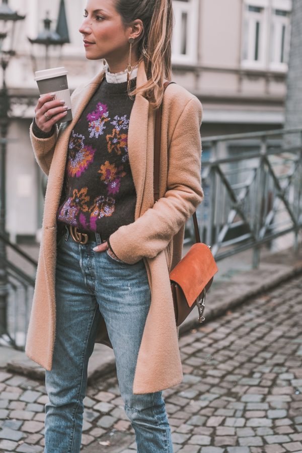 Zara Camel Coat & ein bisschen Vintage Véjà Du Modeblog aus