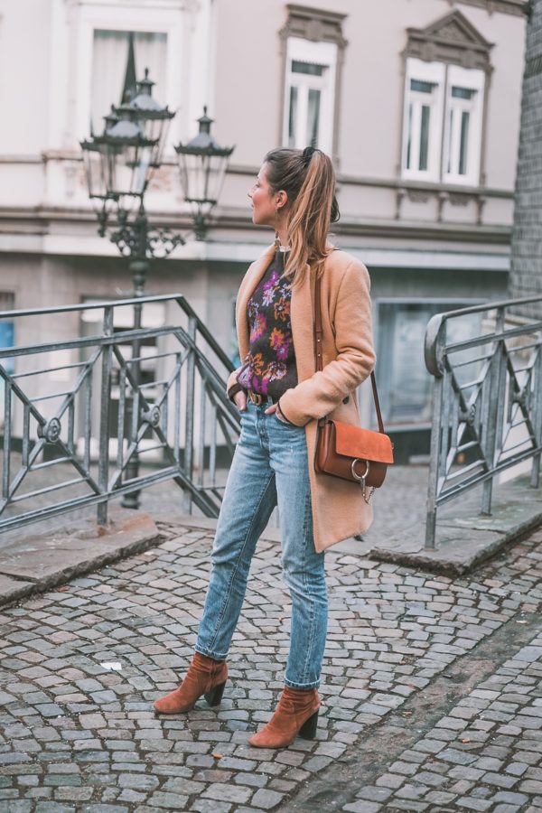 Zara Camel Coat & ein bisschen Vintage Véjà Du Modeblog aus