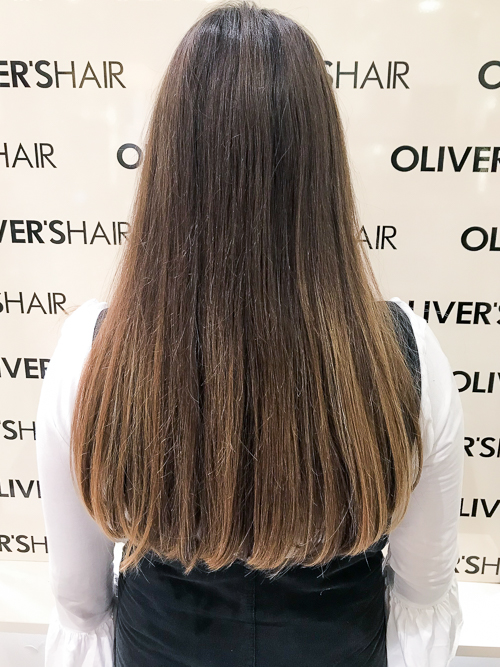 haare vorher balayage calligraphy cut olivers hair